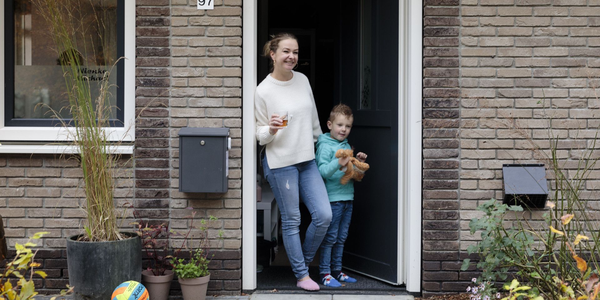 vrouw en kind