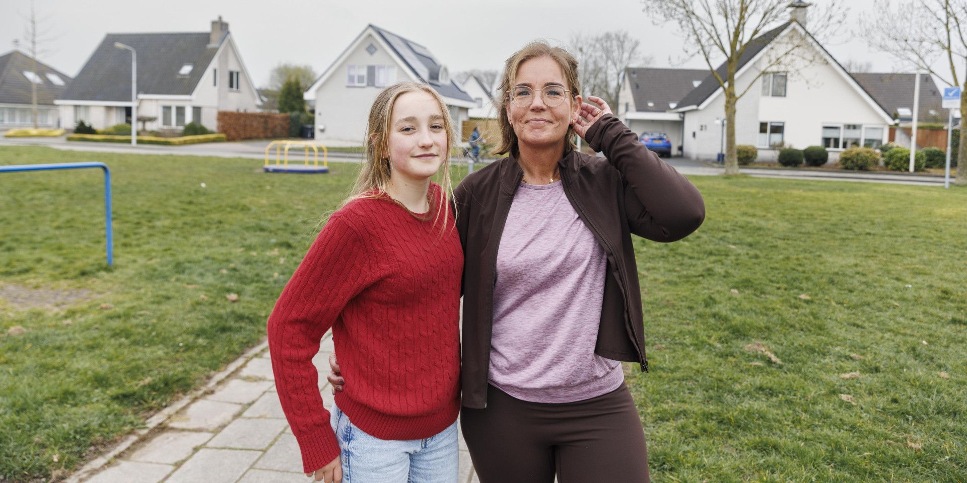 Linda en haar dochter