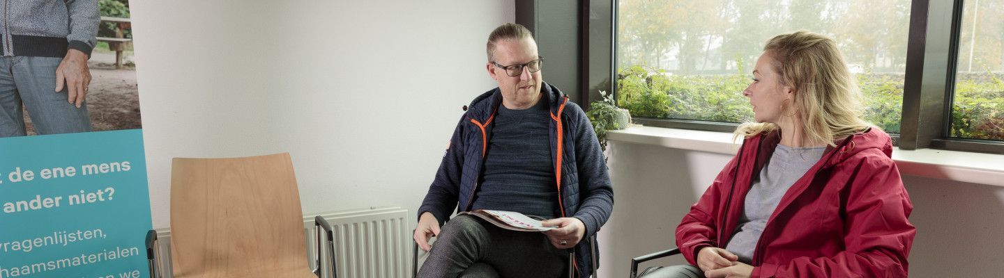 deelnemers op onderzoekslocatie
