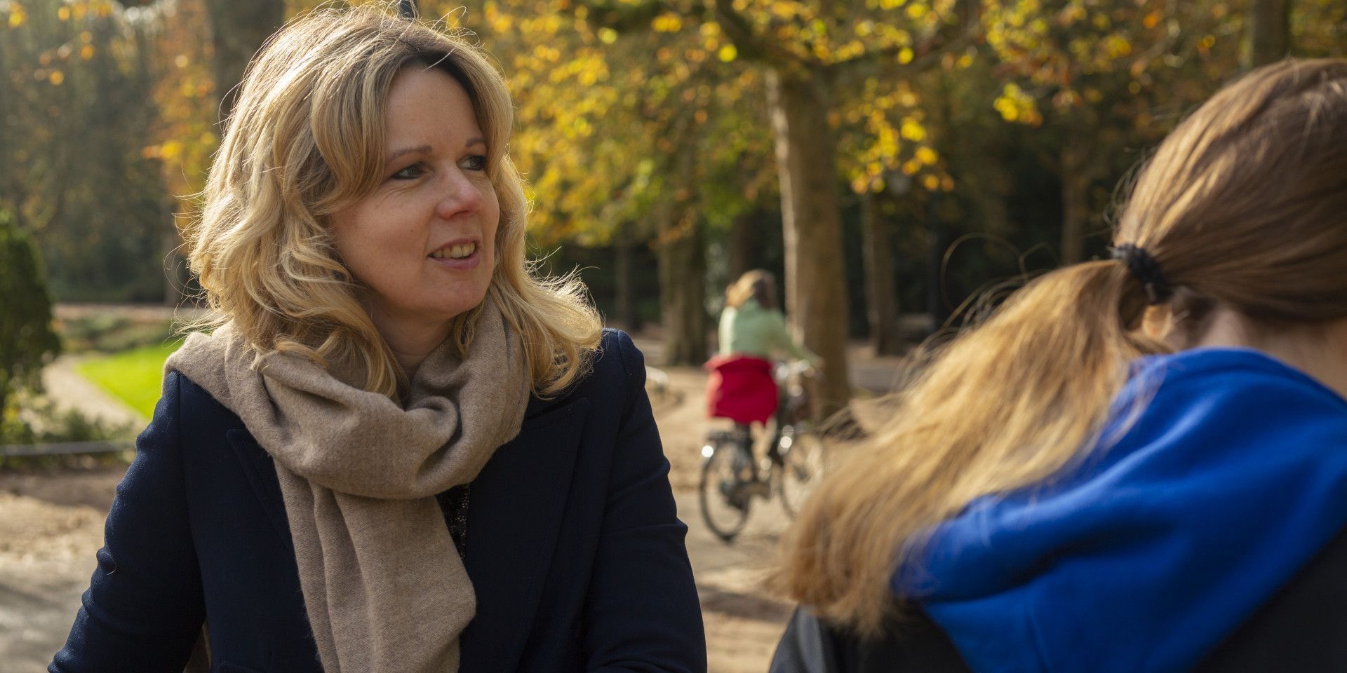 lifelines deelnemer in park