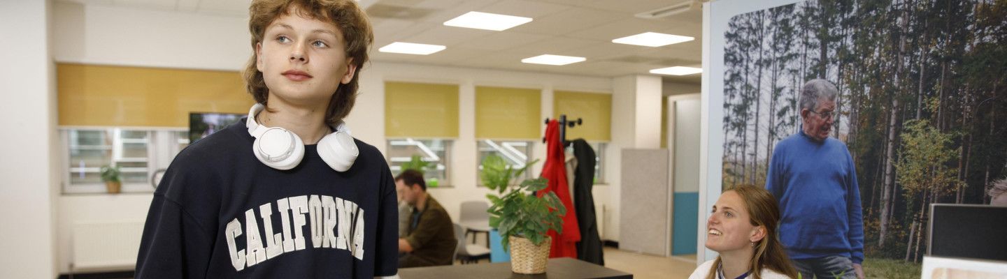 deelnemers op onderzoekslocatie