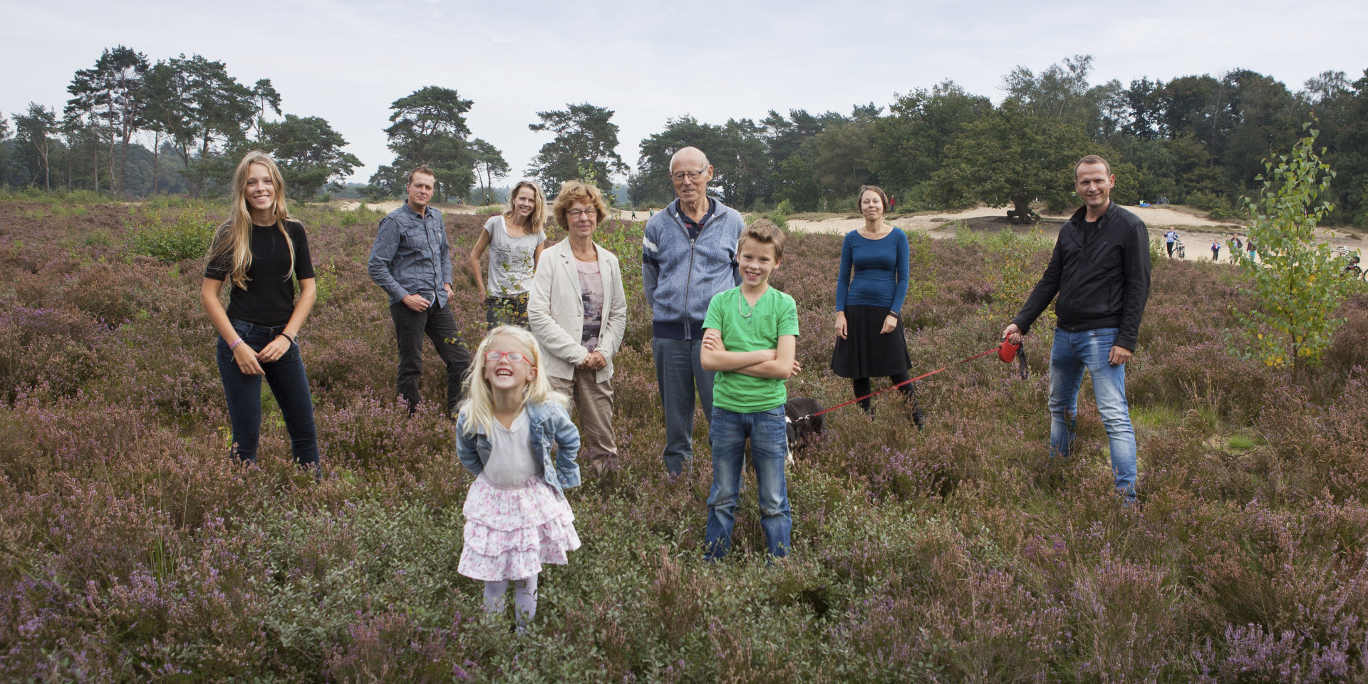 familie buiten